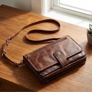 Brown Leather purse